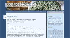 Desktop Screenshot of collegecooking.the-college-reporter.com